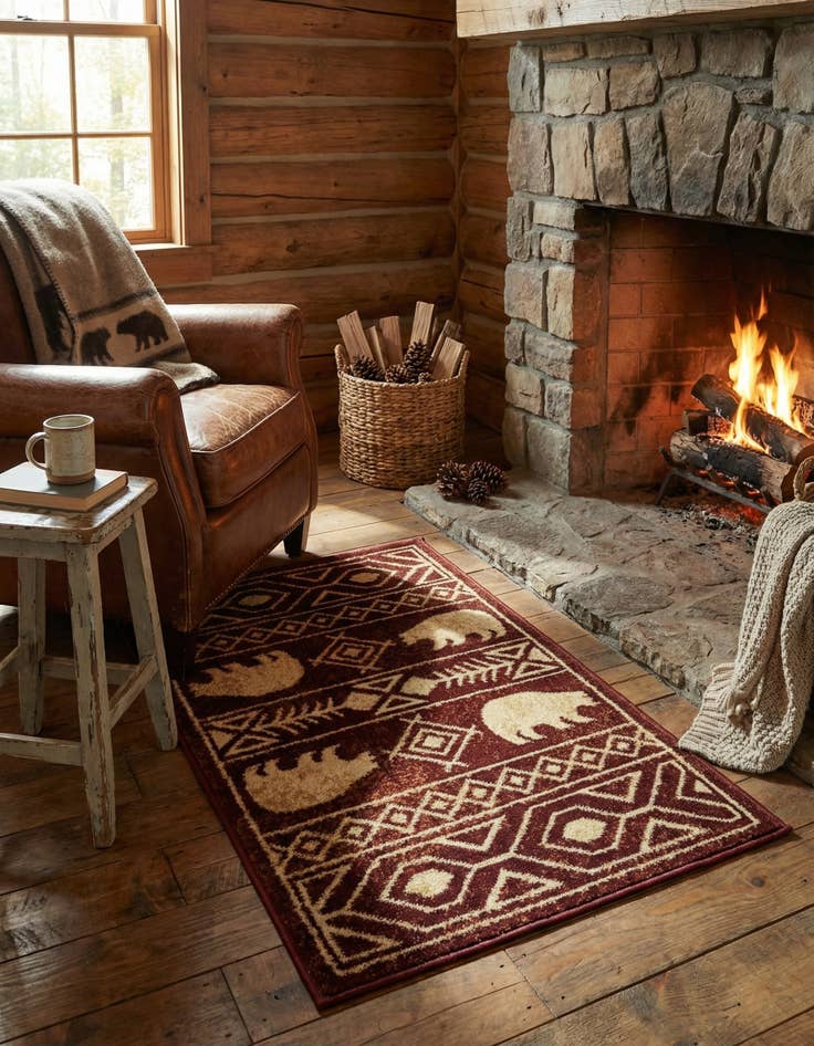 Detail image of  2' x 3' Pioneer Rug