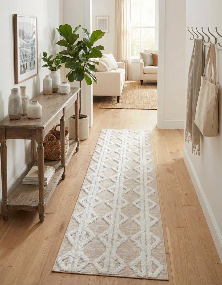 Detail image of 2' 7 x 12' Sabrina Soto Casa Palma Runner Rug