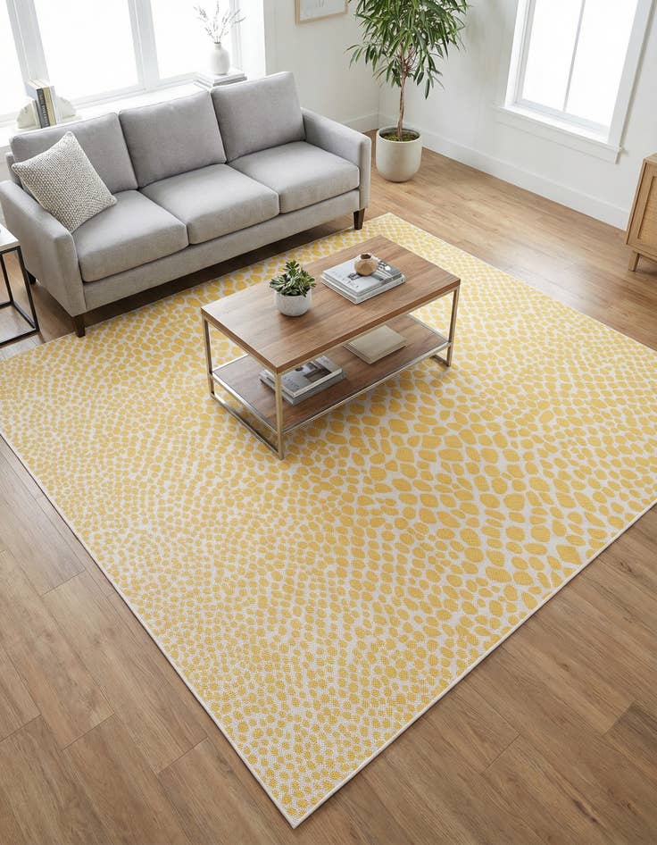 Detail image of 7' 10 x 7' 10 Washable Jill Zarin Cape Town Indoor / Outdoor Square Rug