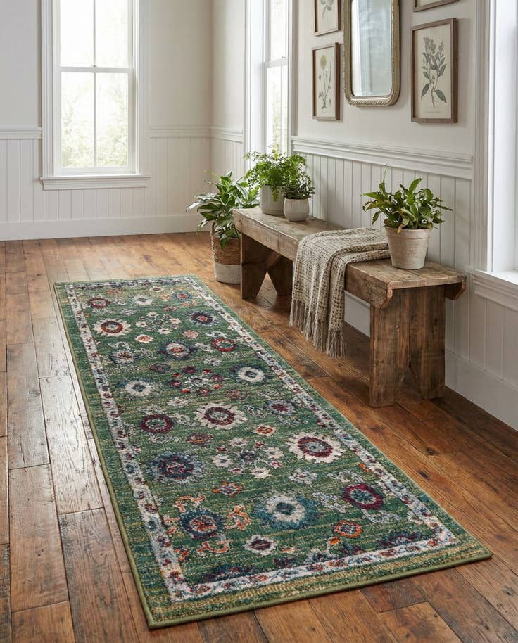 Detail image of 2' x 6' Isabella Runner Rug