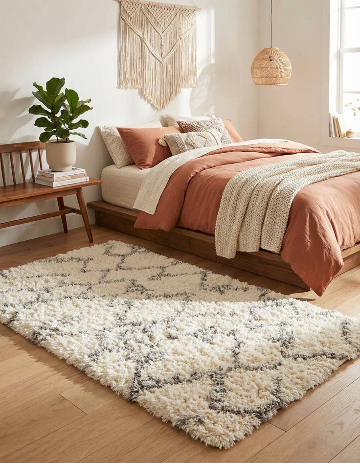 Detail image of 3' x 5' 3 Infinity Shag Rug