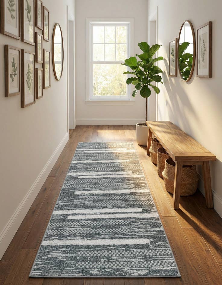 Detail image of 2' 3 x 6' Abbey Runner Rug