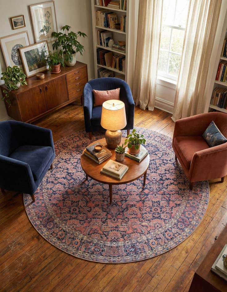 Detail image of 7' 7 x 7' 7 Timeless Round Rug