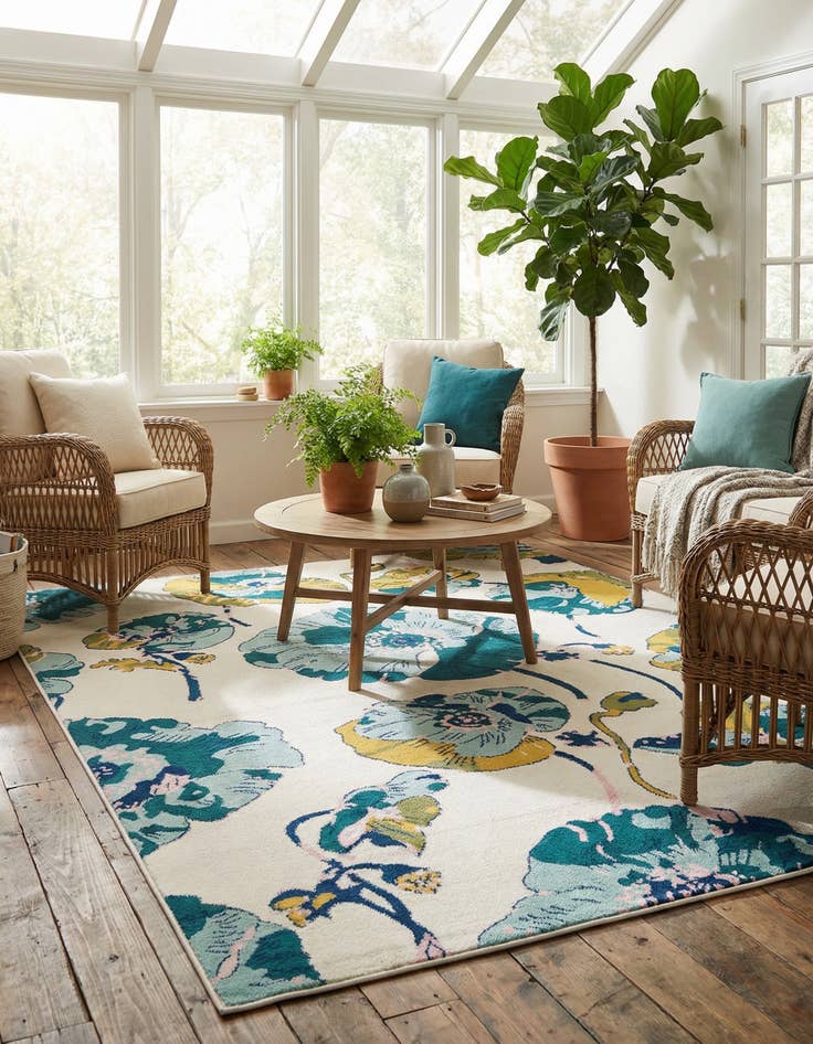 Detail image of 7' 10 x 10' Bloom Rug