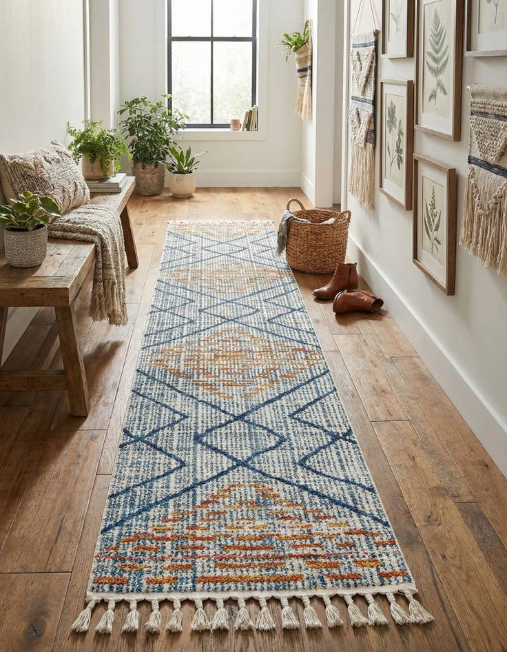 Detail image of 2' 7 x 13' Aramis Runner Rug