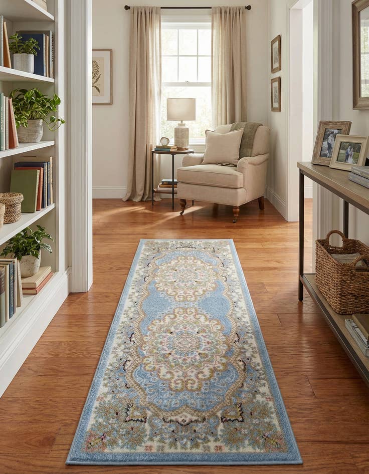 Detail image of 2' x 5' Kamala Washable Runner Rug