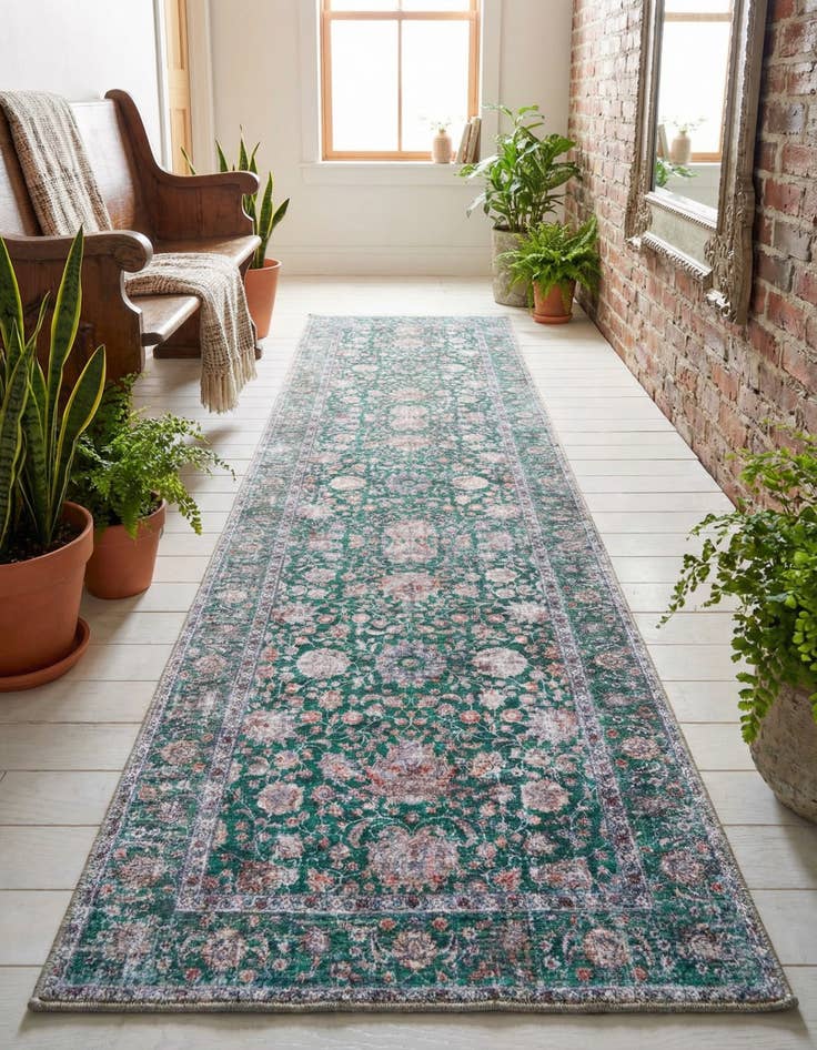 Detail image of 2' 7 x 10' Yara Runner Rug