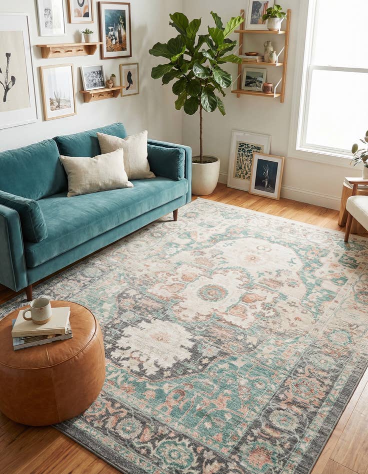 Detail image of 10' x 13' Madeline Vintage Rug