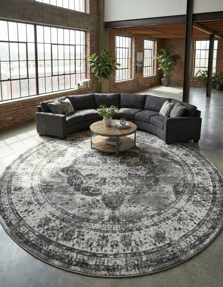 Detail image of 13' 1 x 13' 1 Monaco Round Rug