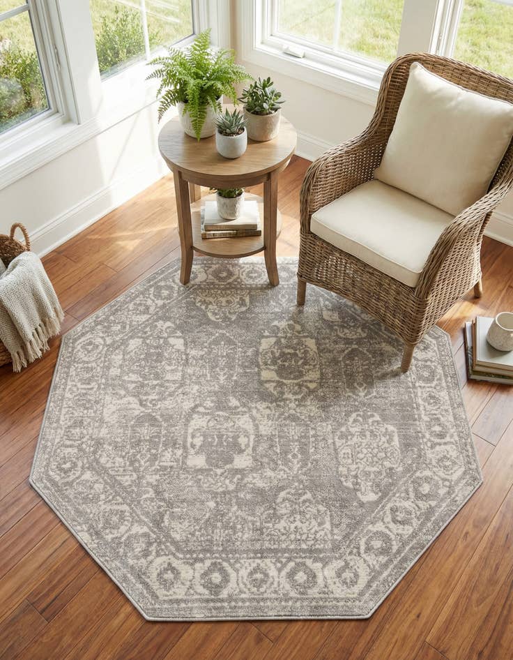 Detail image of 4' x 4' Lola Octagon Rug