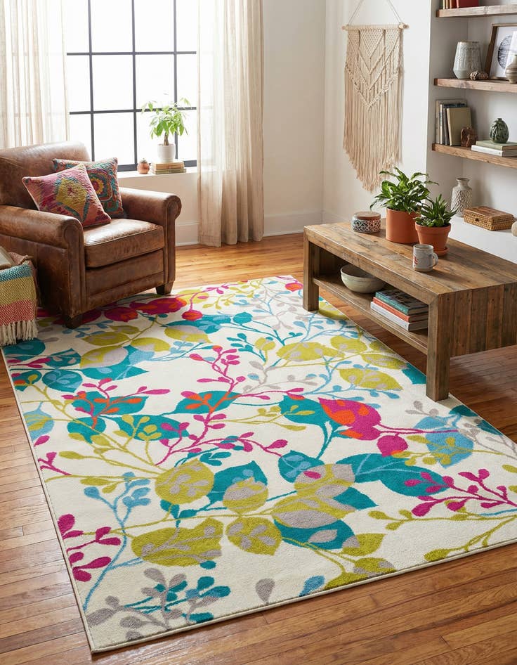 Detail image of 4' x 6' Azalea Rug