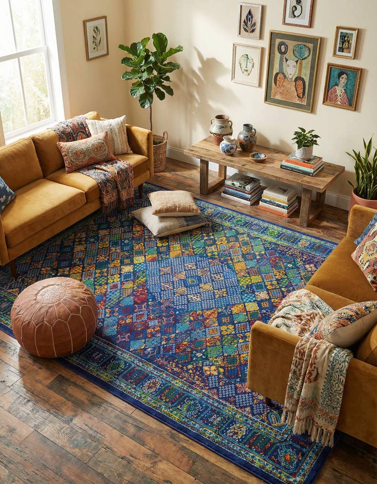 Detail image of 9' 10 x 14' Calypso Rug