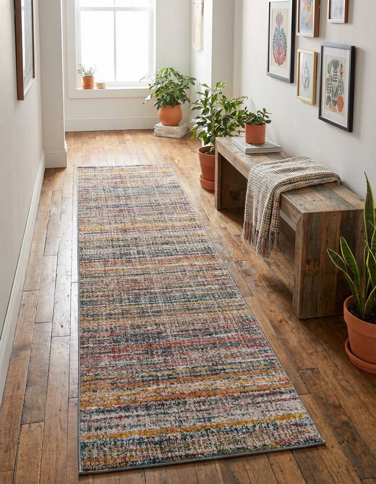 Detail image of 2' 7 x 12' Gemstone Runner Rug