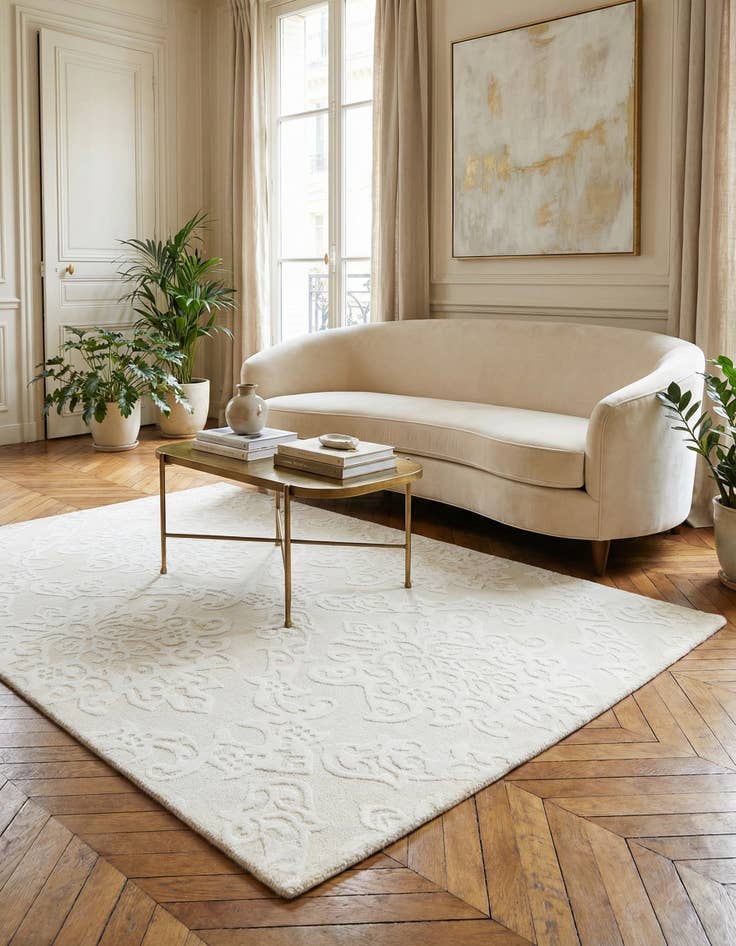 Detail image of 4' 1 x 6' 1 Darya Rug