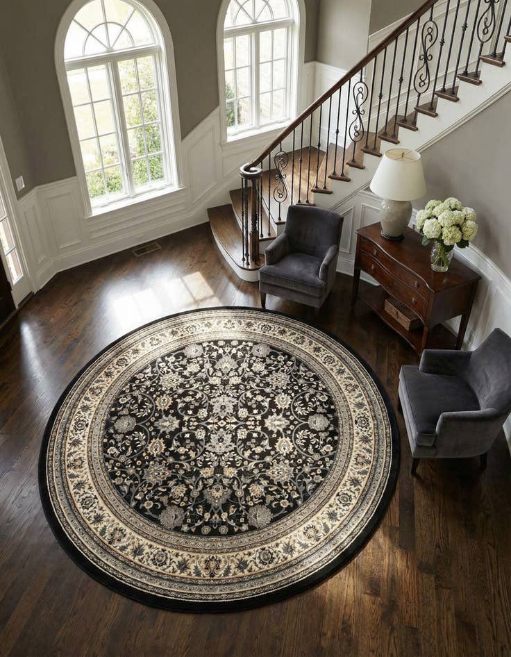 Detail image of 10' x 10' Yasmin Round Rug