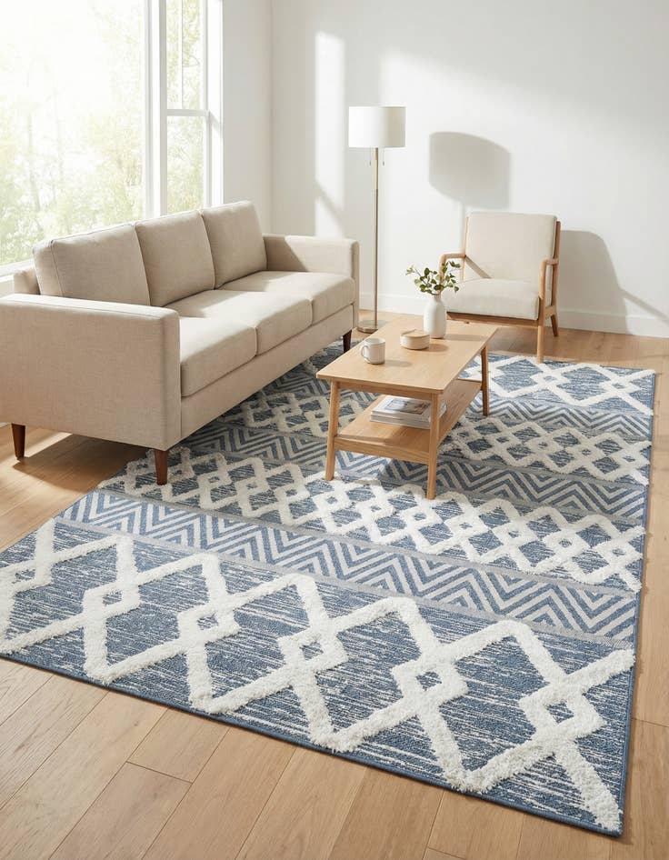 Detail image of 6' 4 x 9' Sabrina Soto Casa Valencia Rug