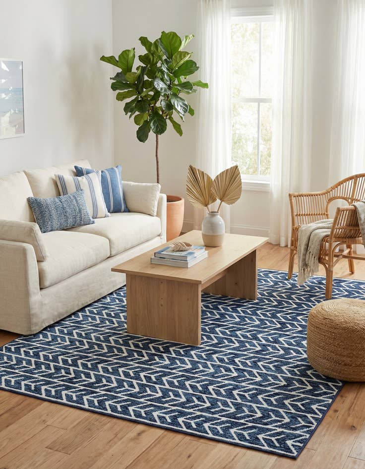 Detail image of 8' x 10' Washable Sabrina Soto Aston Indoor / Outdoor Rug