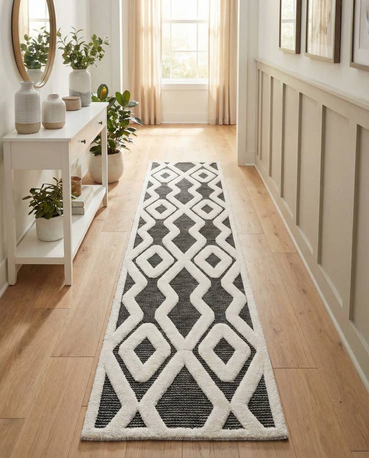 Detail image of 2' 7 x 12' Prismatic Runner Rug