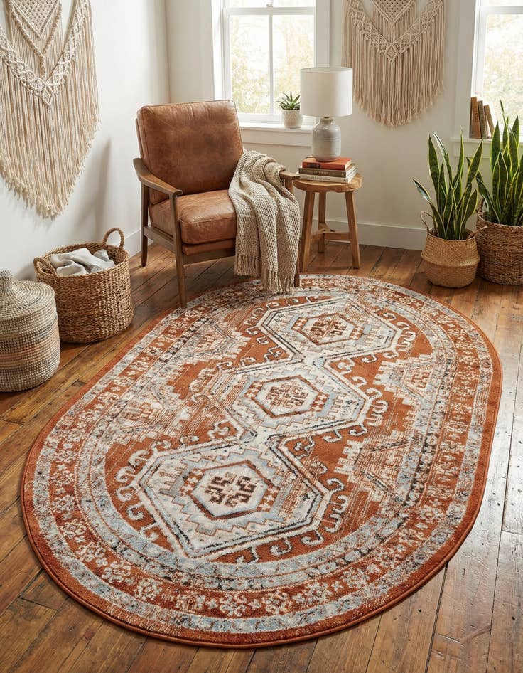Detail image of 4' x 6' Charlotte Oval Rug