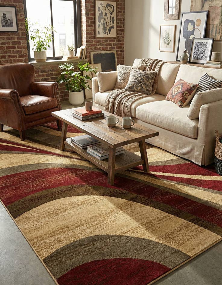 Detail image of 5' 3 x 8' Cafe Rug