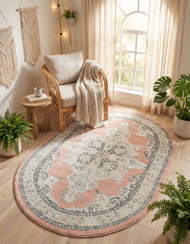 Detail image of 4' x 6' Parker Oval Rug