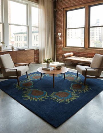 7' 7 x 7' 7 Luna Square Rug