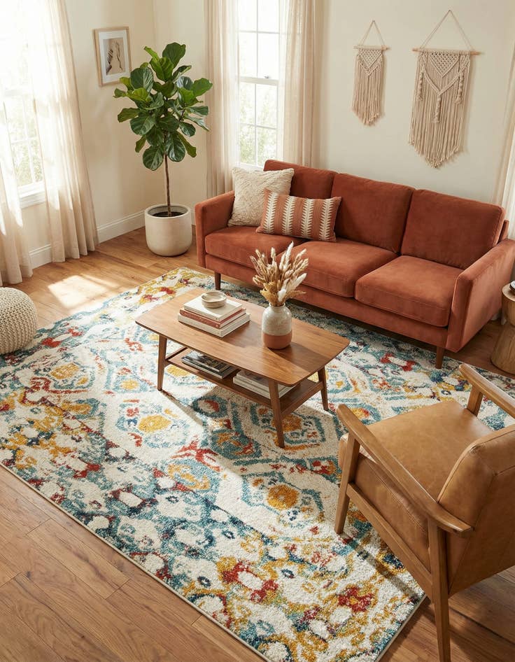 Detail image of 8' x 10' Veneto Rug