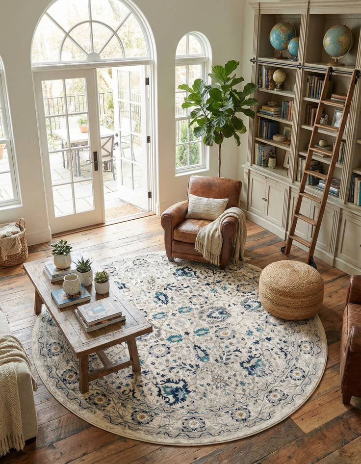 Detail image of 10' x 10' Stockholm Round Rug
