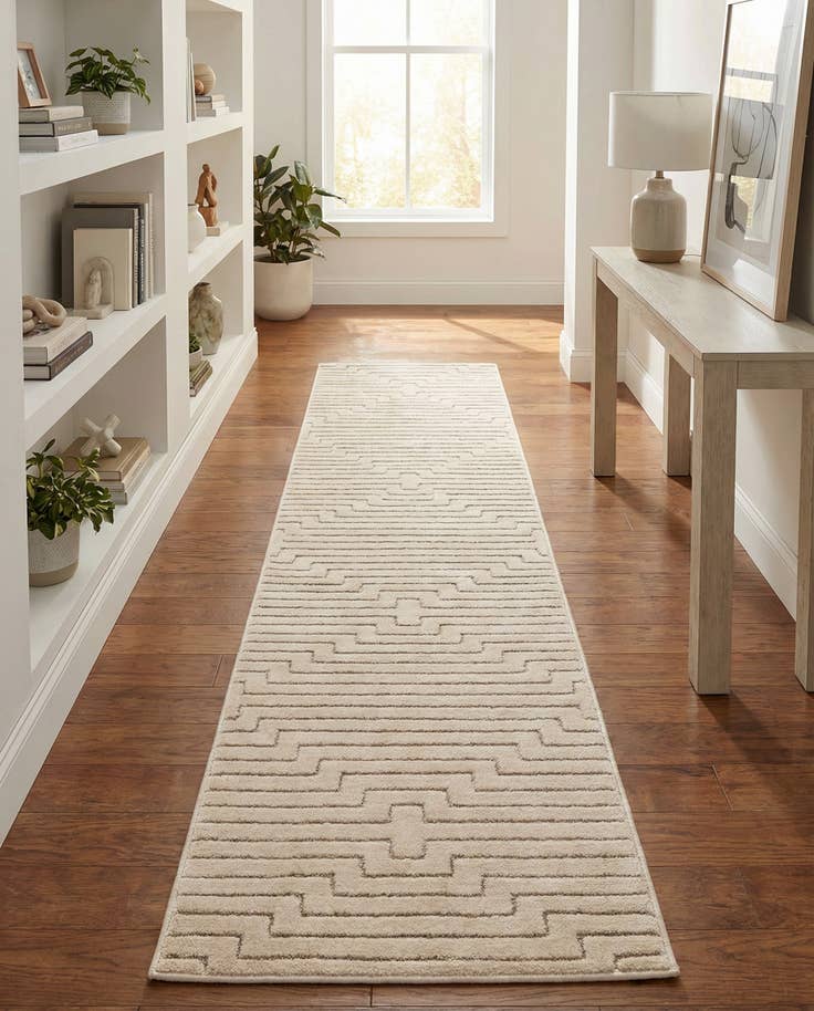 Detail image of 2' x 8' Vogue Geo Runner Rug