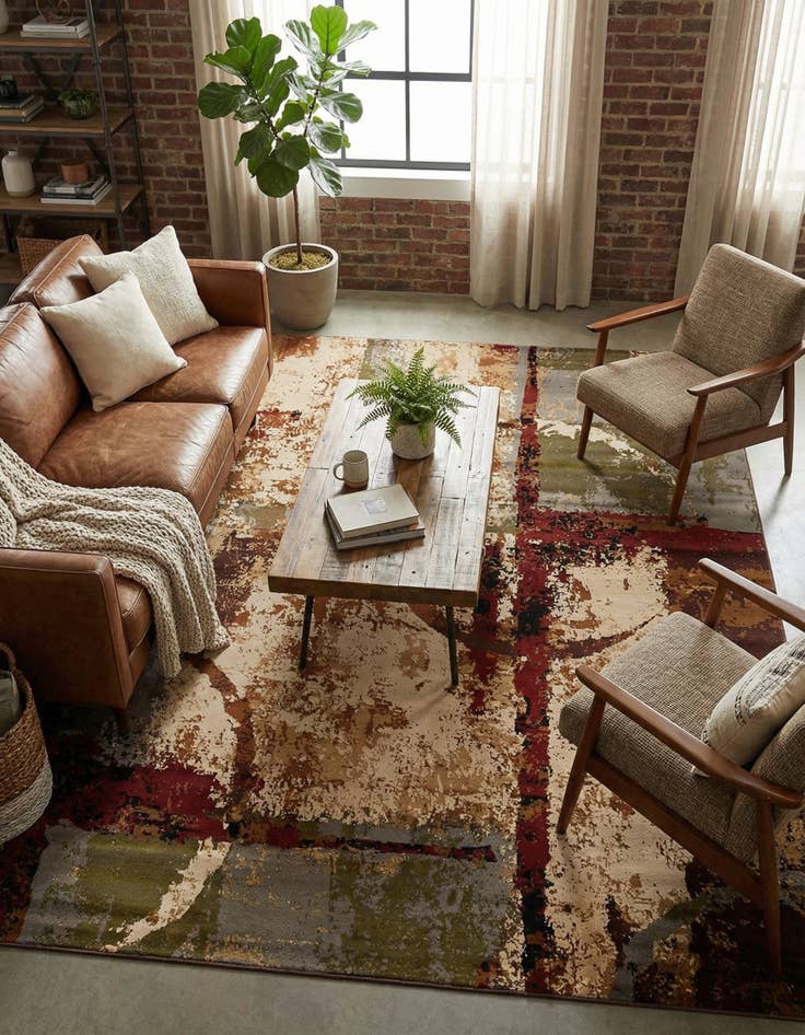 Detail image of 7' 10 x 10' Cafe Rug