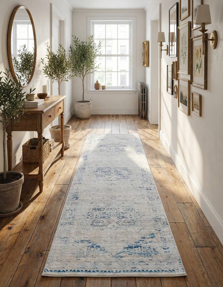 Detail image of 2' 7 x 10' Noble Runner Rug