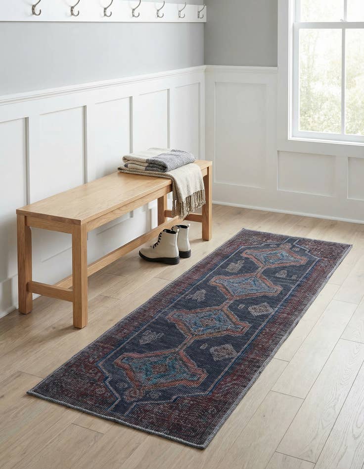 Detail image of 2' x 5'  Washable Sisu Runner Rug