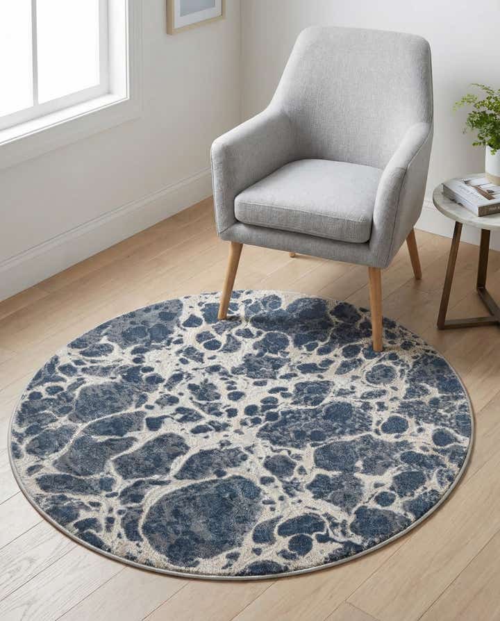 4' x 4' Oasis Round Rug