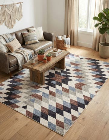 7' 10 x 10' Eco Southwestern Rug