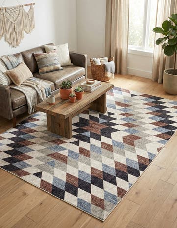 7' 10 x 10' Eco Southwestern Rug