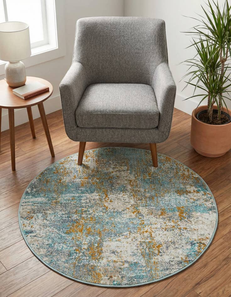 Detail image of 3' 3 x 3' 3 Paragon Round Rug