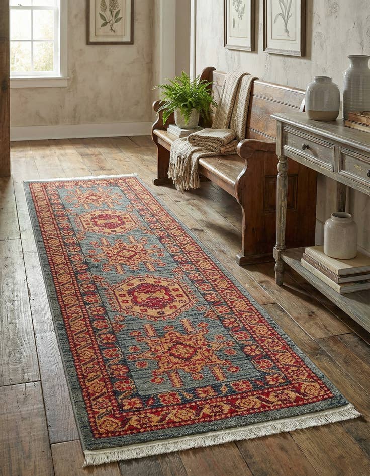 Detail image of 2' x 6' Sara Runner Rug