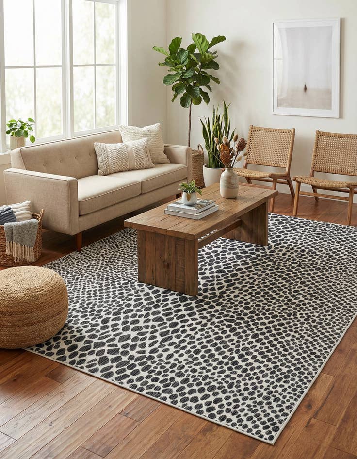 Detail image of 7' 10 x 10' Washable Jill Zarin Cape Town Indoor / Outdoor Rug