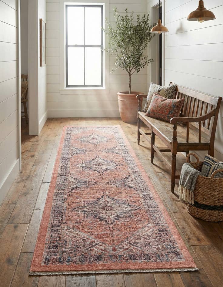 Detail image of 3' 3 x 12' Boutique Runner Rug
