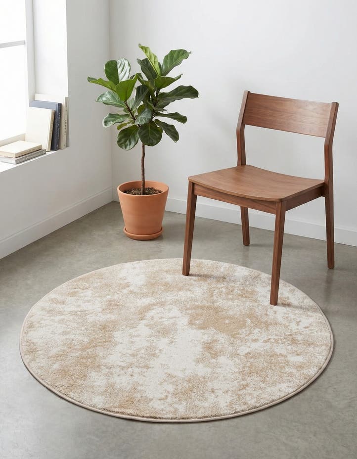 3' x 3' Aurora Round Rug