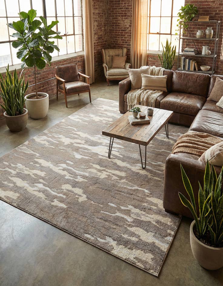 Detail image of 9' x 12' Sepia Rug