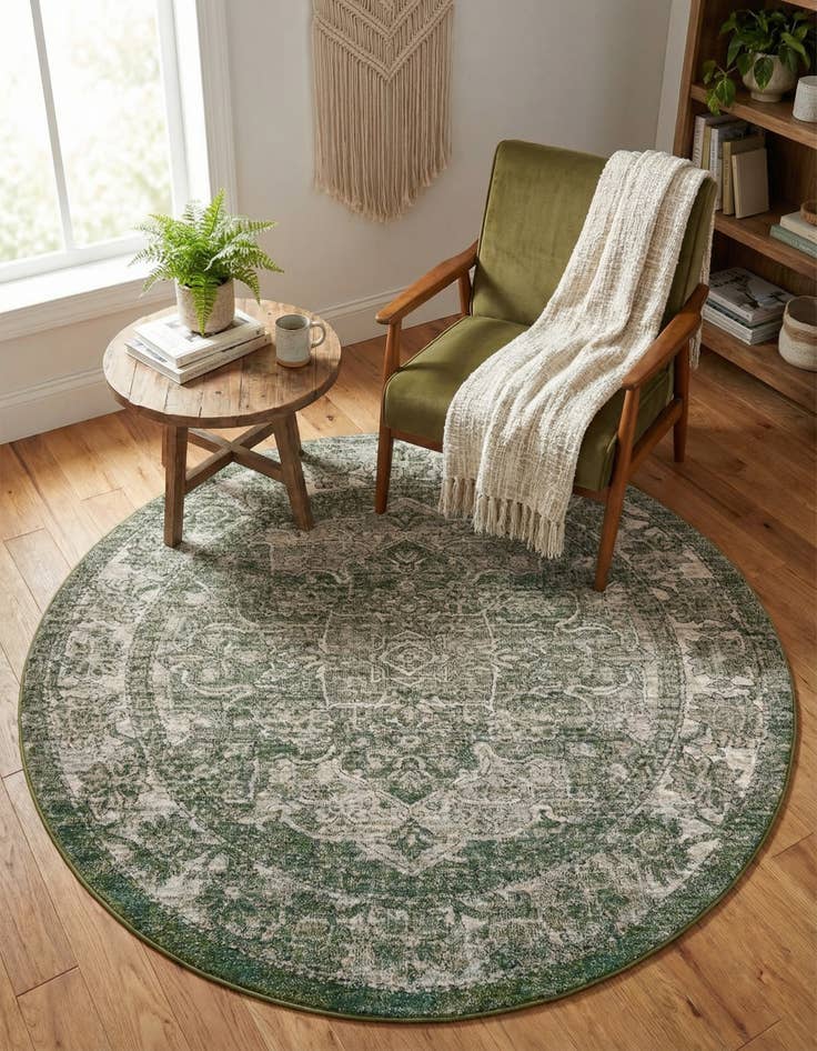 Detail image of 6' x 6' Isabella Round Rug