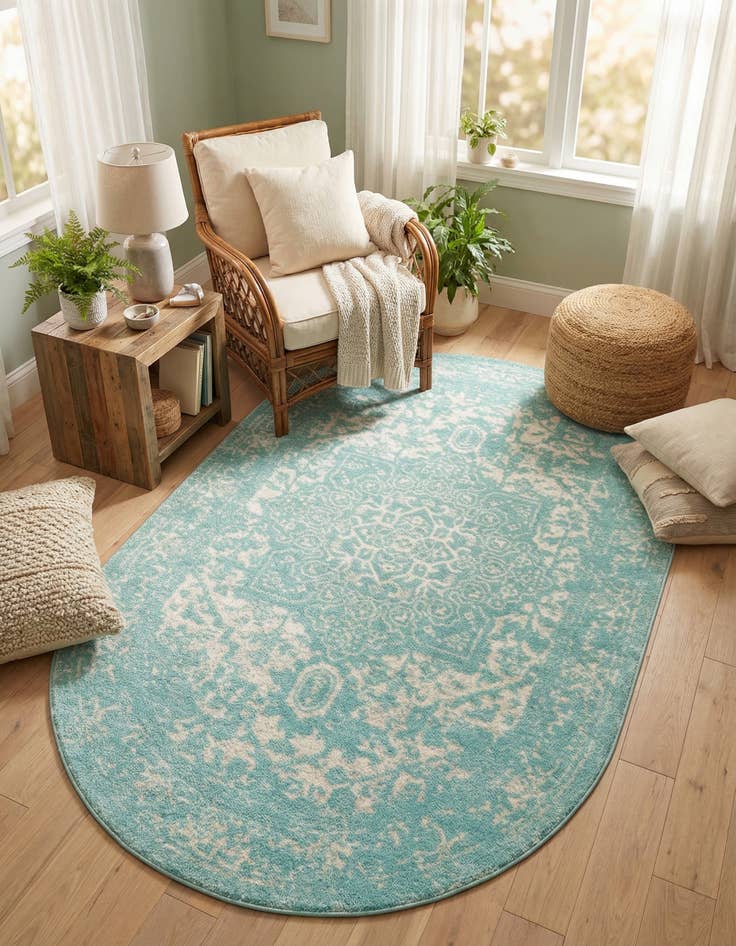 Detail image of 5' 3 x 8' Arlington Oval Rug