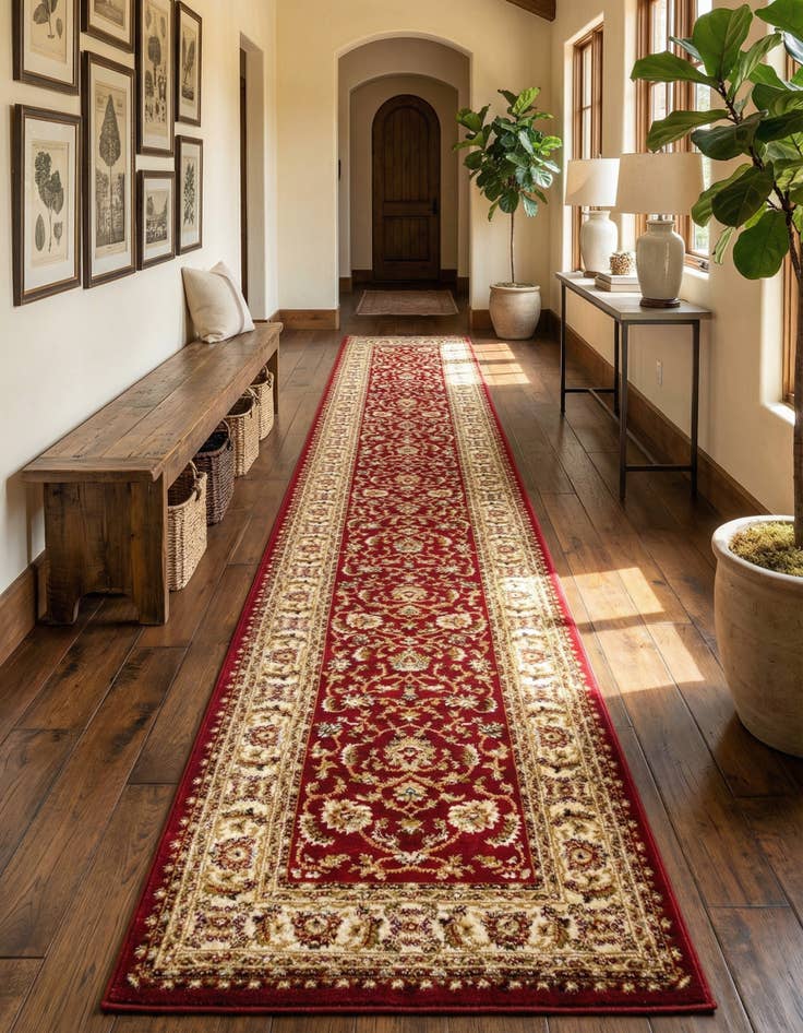 Detail image of  3' x 16' 5 Aditi Runner Rug