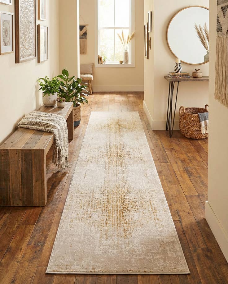 Detail image of 2' 6 x 12' Deepa Runner Rug