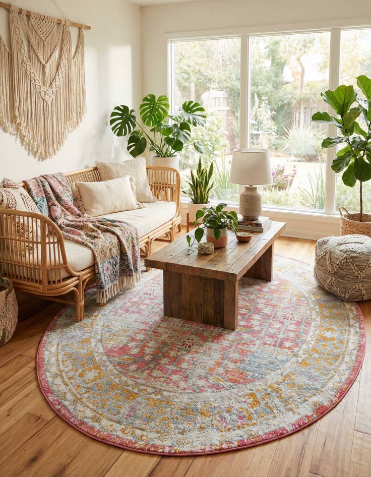 Detail image of 8' 2 x 10' Paragon Oval Rug