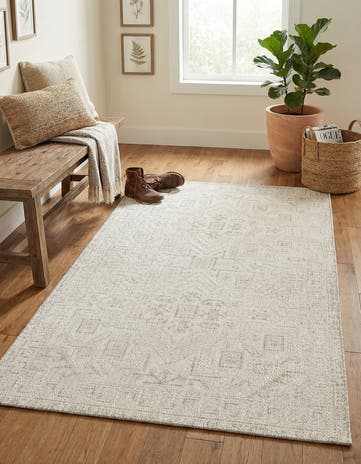 3' x 5' 3 Easy-Clean Aztec Indoor / Outdoor Rug