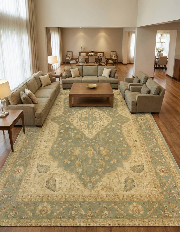 Detail image of 10' 8 x 16' 5 Kensington Rug