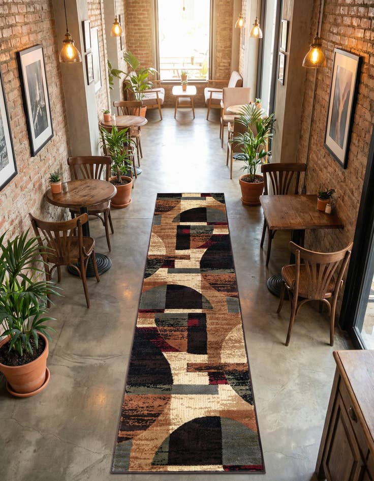 Detail image of 2' x 8' Cafe Runner Rug