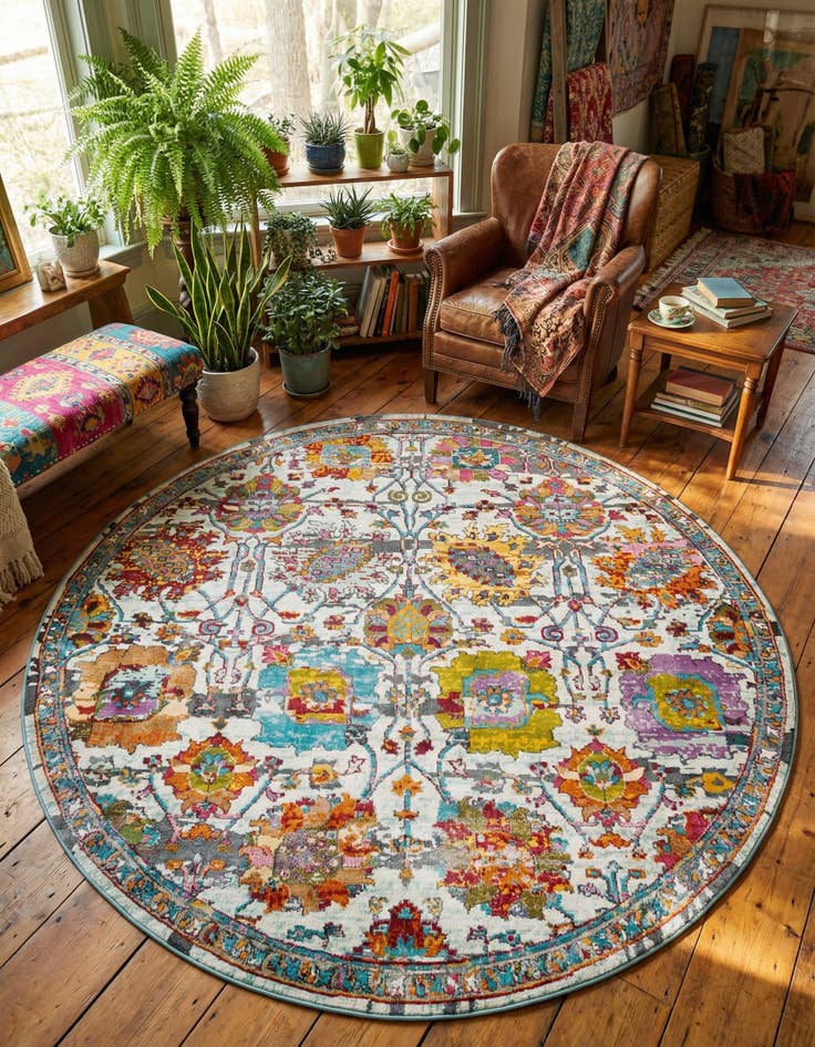 Detail image of 8' 2 x 8' 2 Paragon Round Rug